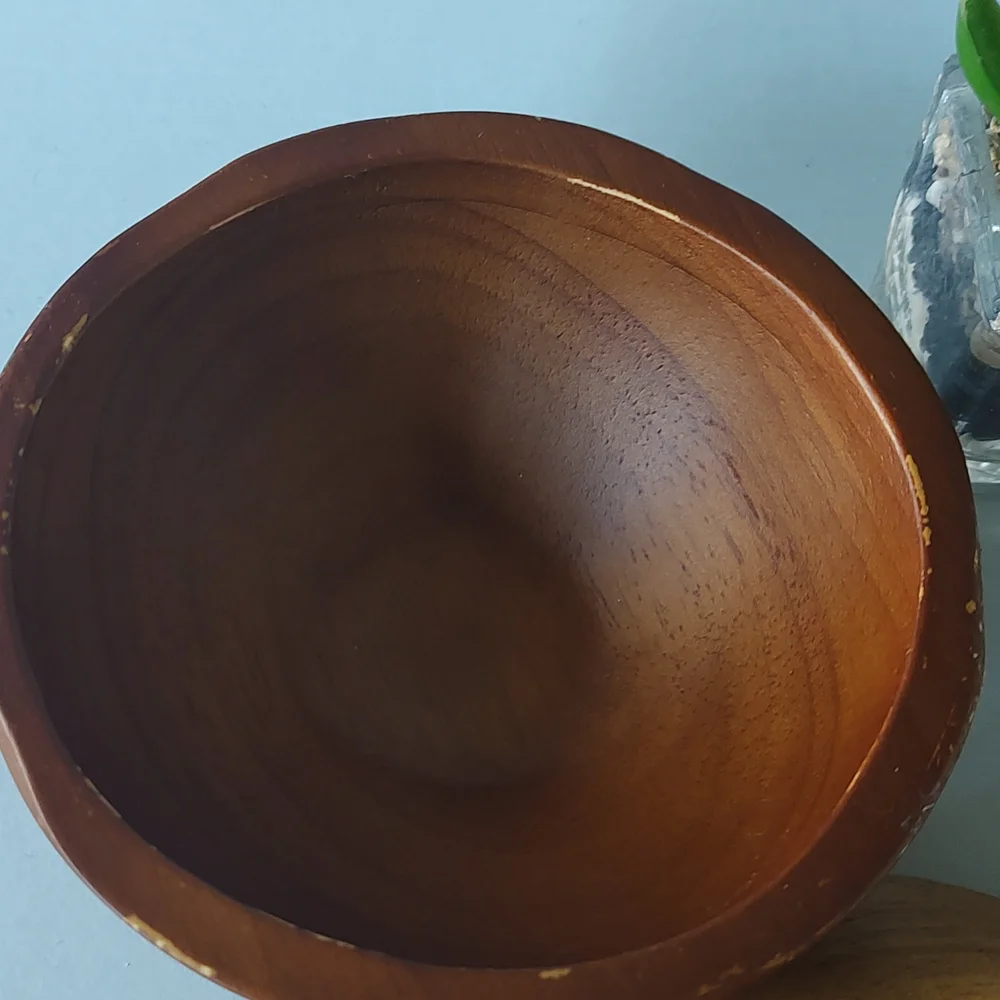 Hearth & Hand Rubberwood Bowl 3 Pieces Mini Style Boho Farmhouse